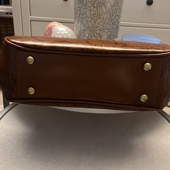 Patricia Nash Gracchi Satchel Signature Map Collection - Picture 9 of 9